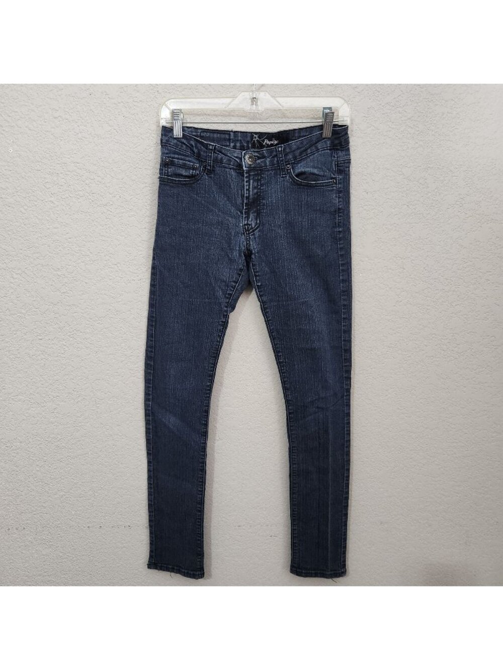Papaya Dark Wash Skinny Denim Jeans Size S Womens PUCKERing